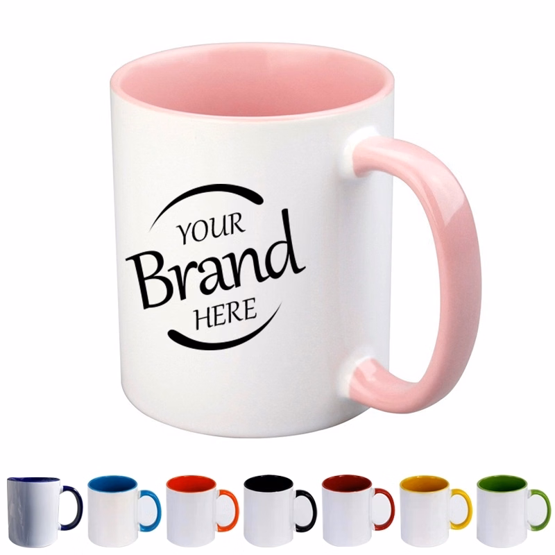 Two-Tone Ceramic Coffee Mug