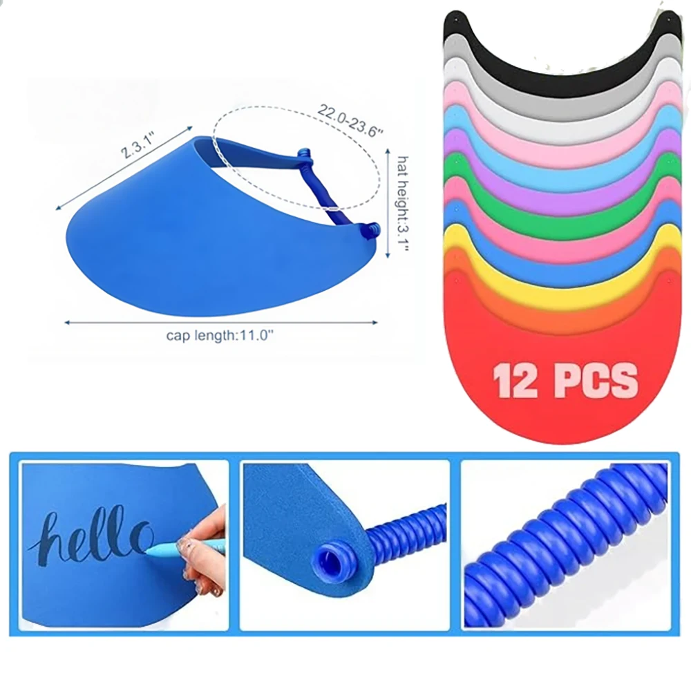 Summer Foam Visors 1