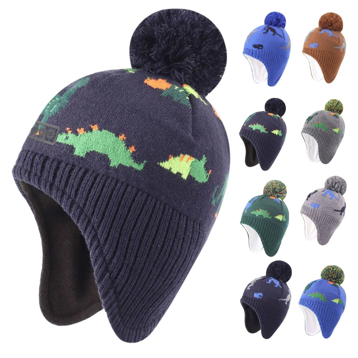 Kids Windproof Ear Warmer Hat 1