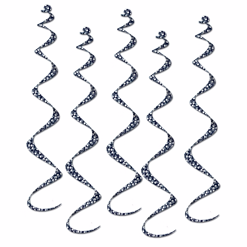 Printed Pirate Twirly Whirls
