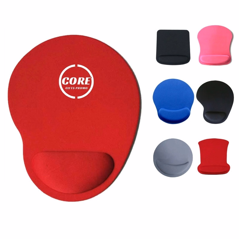 Smooth Lycra Fabric Ergonomic Mouse Pad Wrist Support
