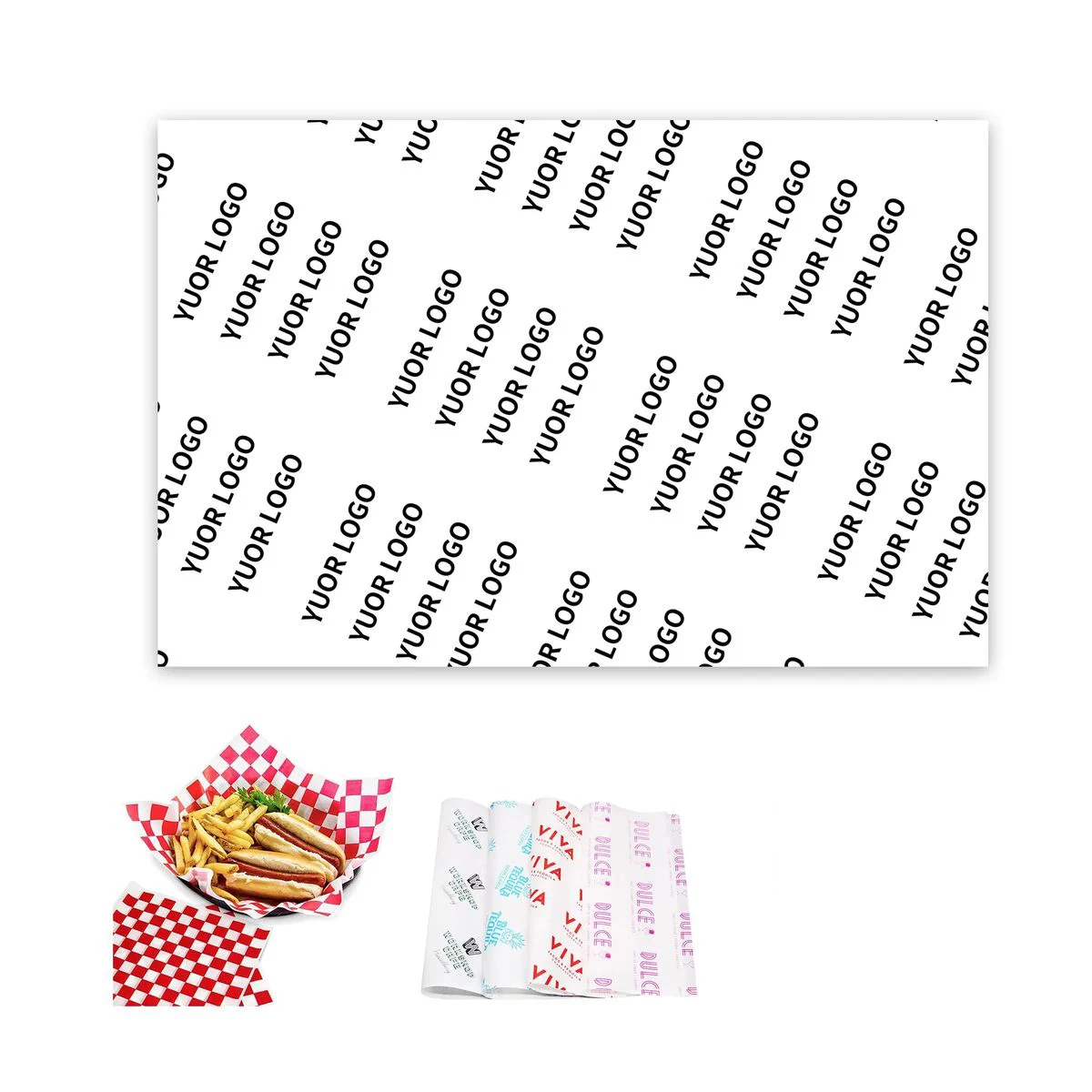 Disposable Food Wrap Paper for Clean Serving 1
