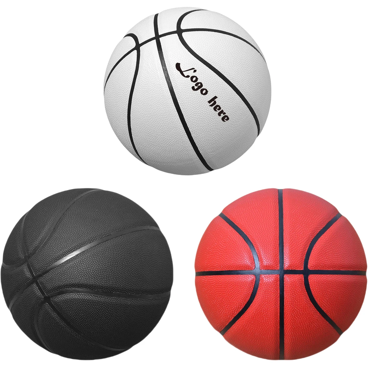 Indoor/Outdoor PU Basketball Size 7 MOQ10 1