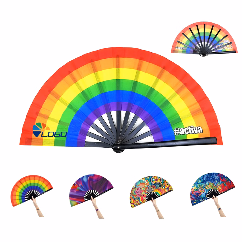 MOQ20 Fold Silk Hand Kung Fu Fan
