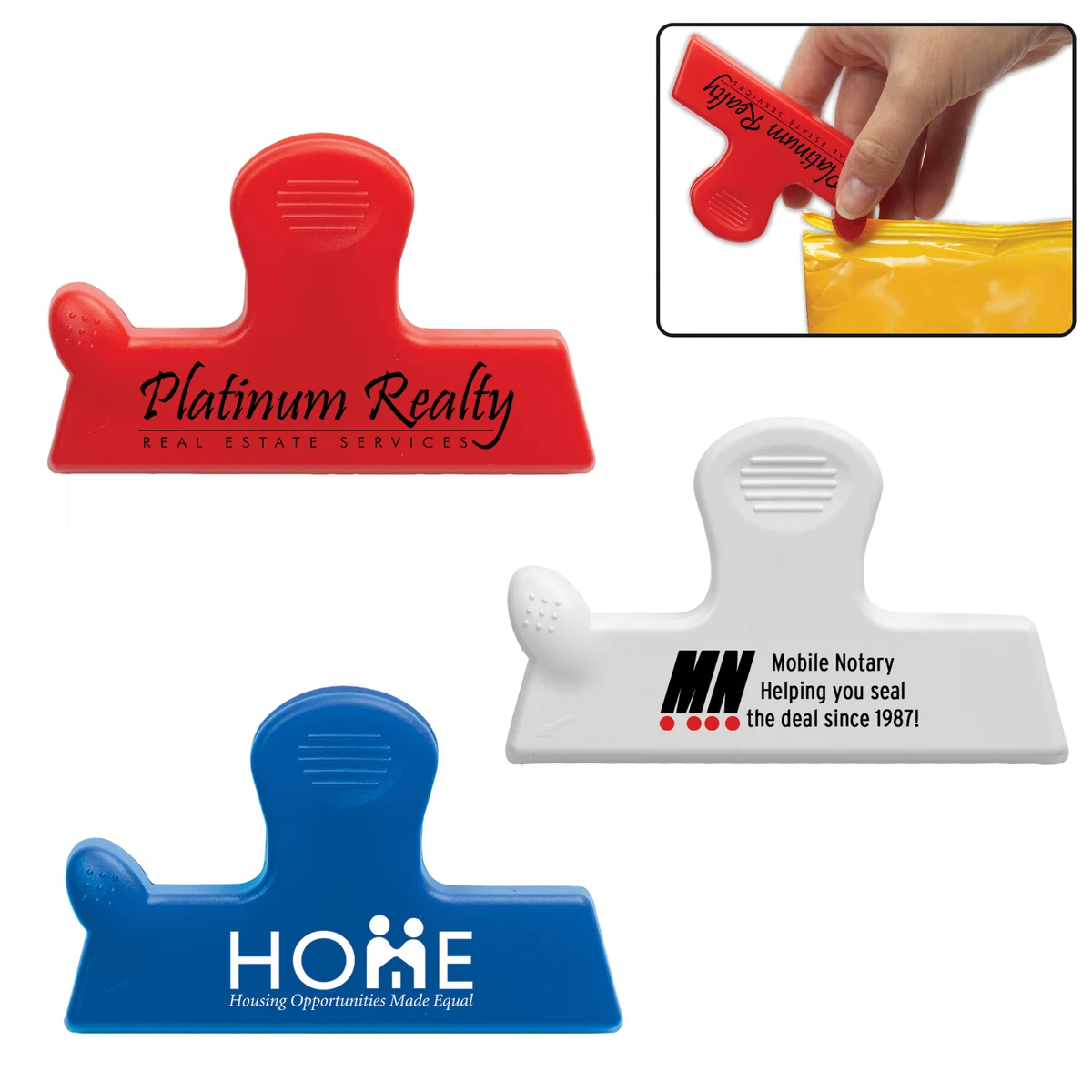Magnetic "Rip N Clip" Bag Clip 1