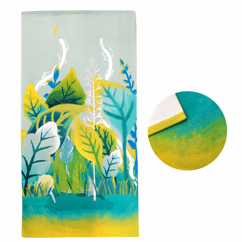 Full Color Microfiber Beach Towel