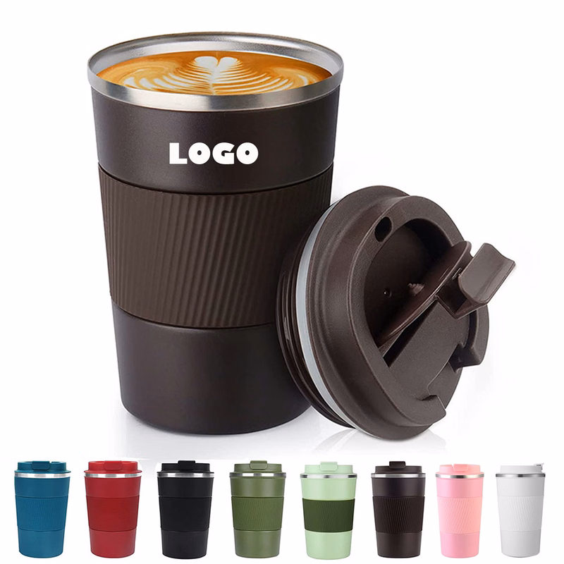 13 OZ Stainless Steel Coffee Mug With Lid