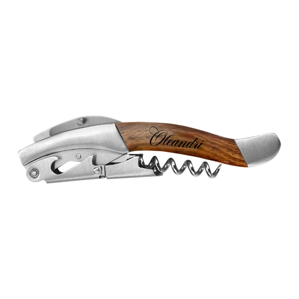 Executive Heavyweight Wooden Waiters Corkscrew with Gift Box 1
