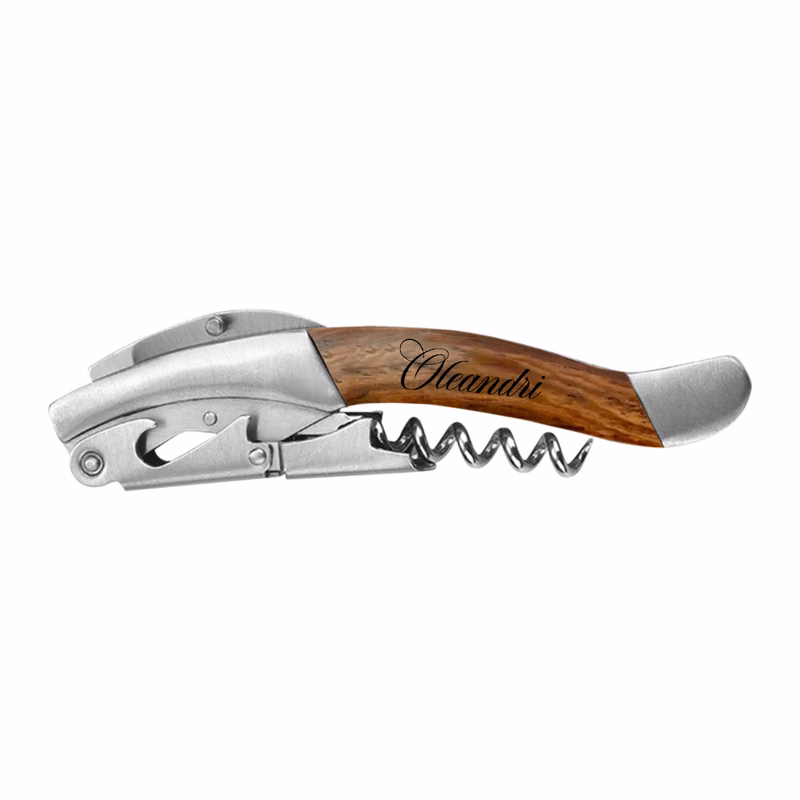 Executive Heavyweight Wooden Waiters Corkscrew with Gift Box