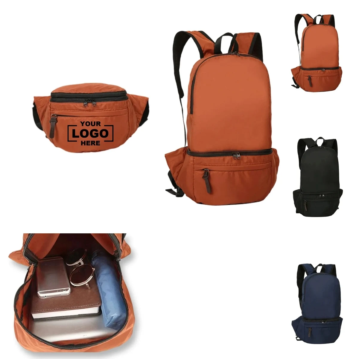 Outdoor Travel Portable Foldable Backpack 1