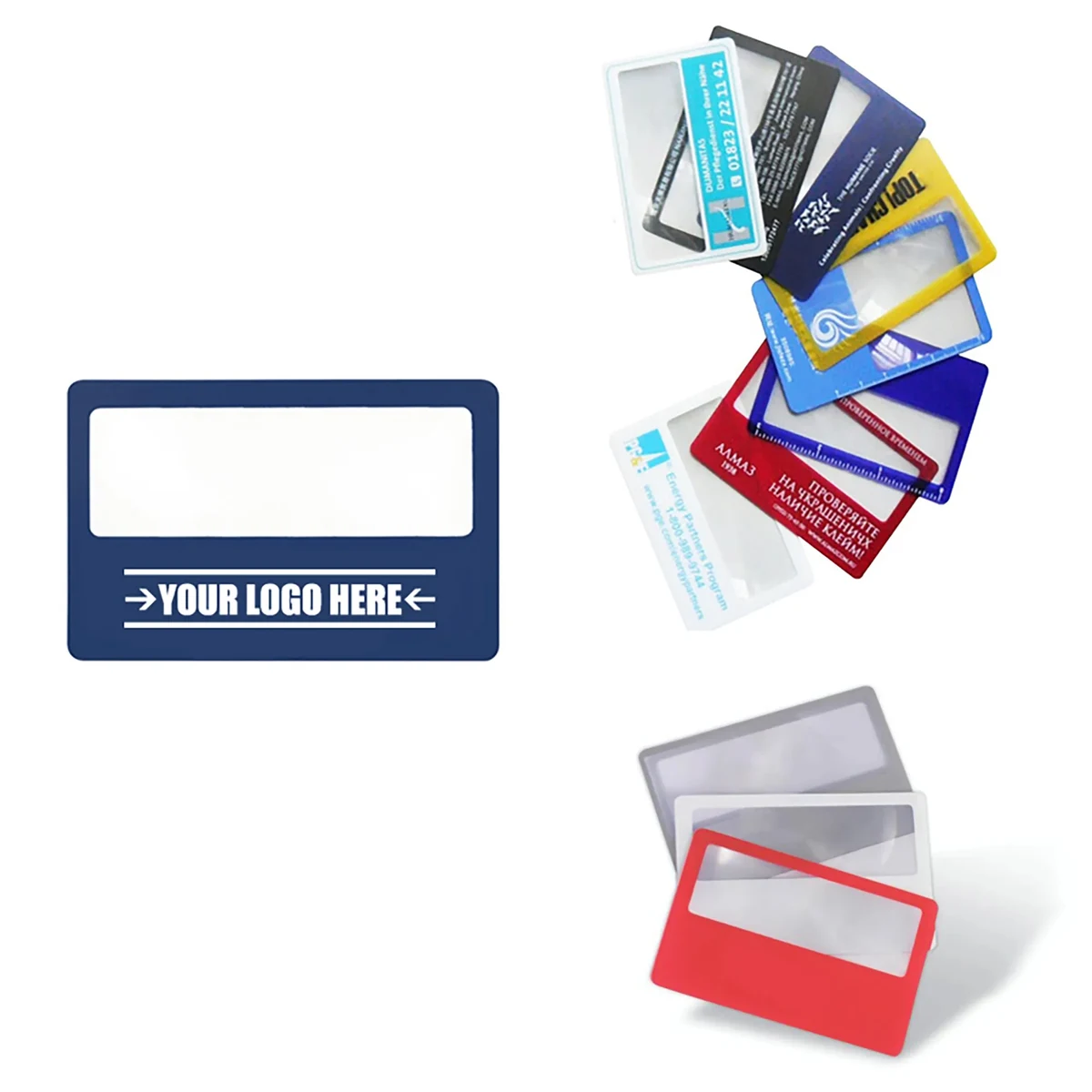 3X Credit Card Size Bookmark Magnifier 1