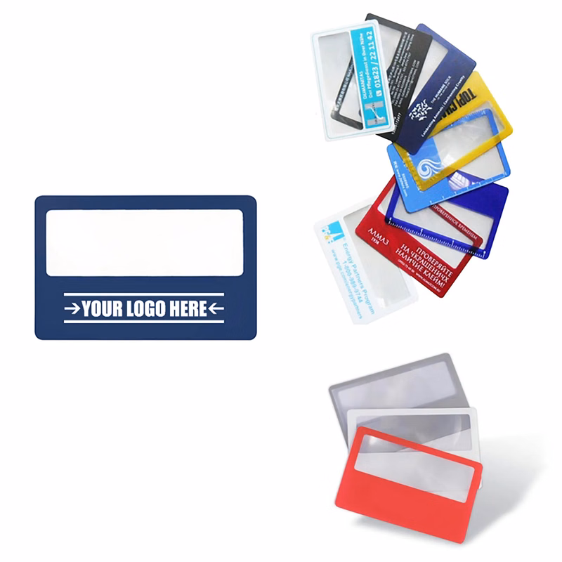 3X Credit Card Size Bookmark Magnifier