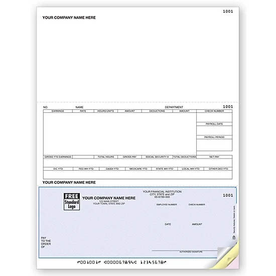 Laser payroll bottom check 1