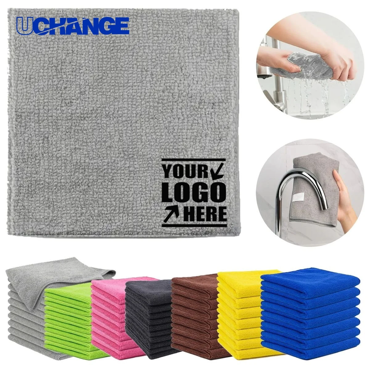 Microfiber Kitchen Cleaning Cloth Wiper for Household 1