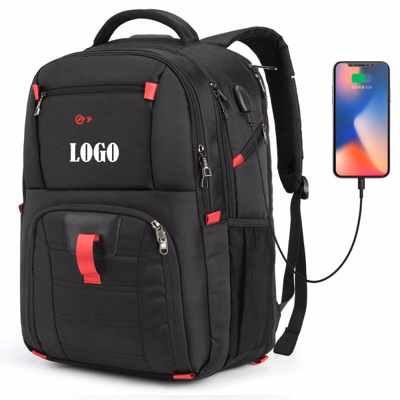 Large Capacity Laptop Backpack With Usb Charging Port