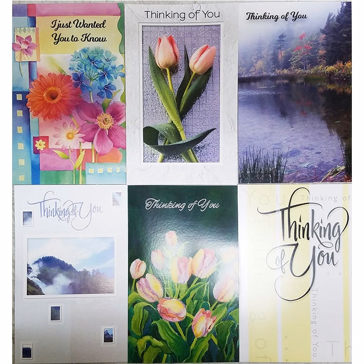 Thinking of You Cards - Assorted 5"x7.75"