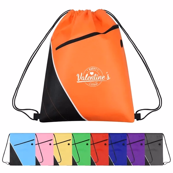 Custom 80gsm Non Woven Sports Backpack 16.9 x 13 Inches — Versatile Active Gear