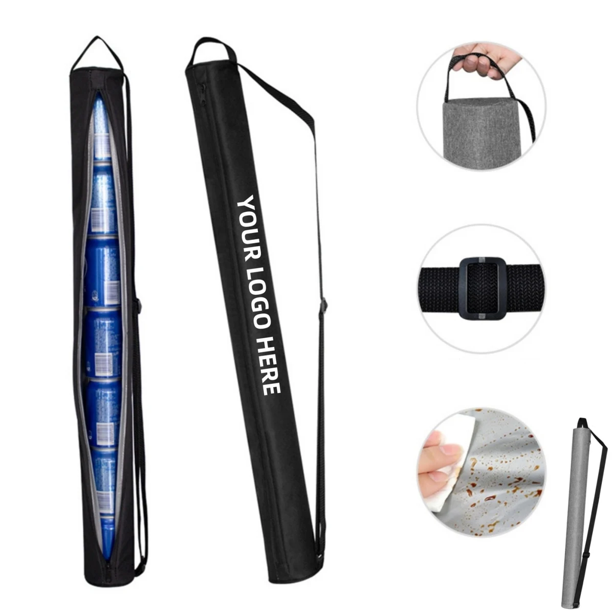 Outdoor Golf Beer Ice Bag Cylindrical 1