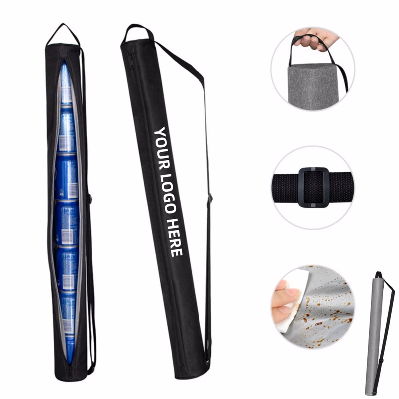 Outdoor Golf Beer Ice Bag Cylindrical