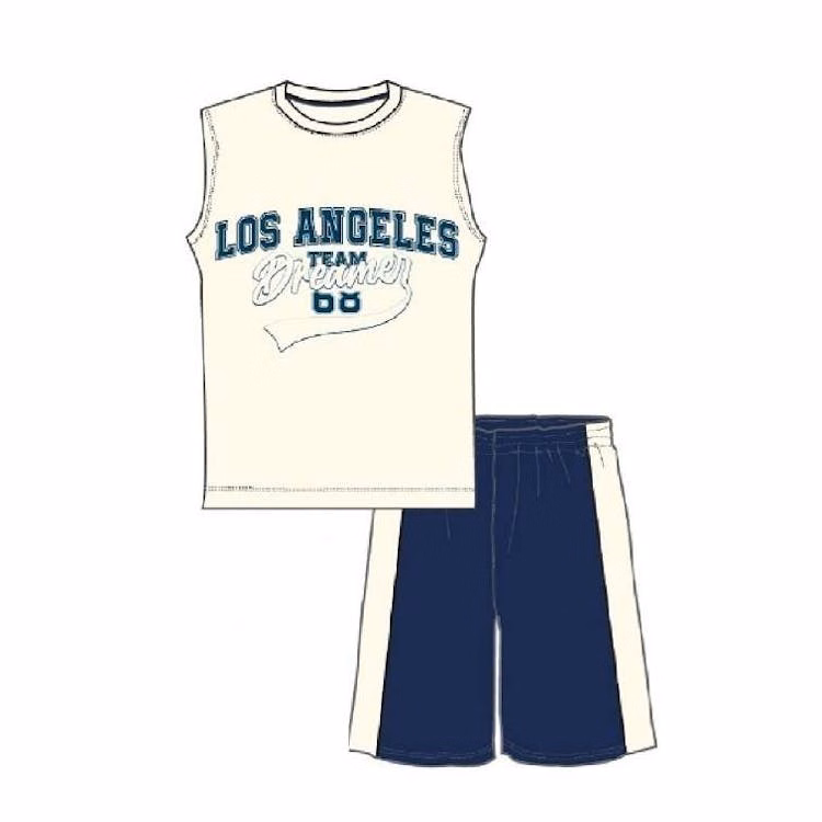 Boys Short Set - 2pc Size 8-16