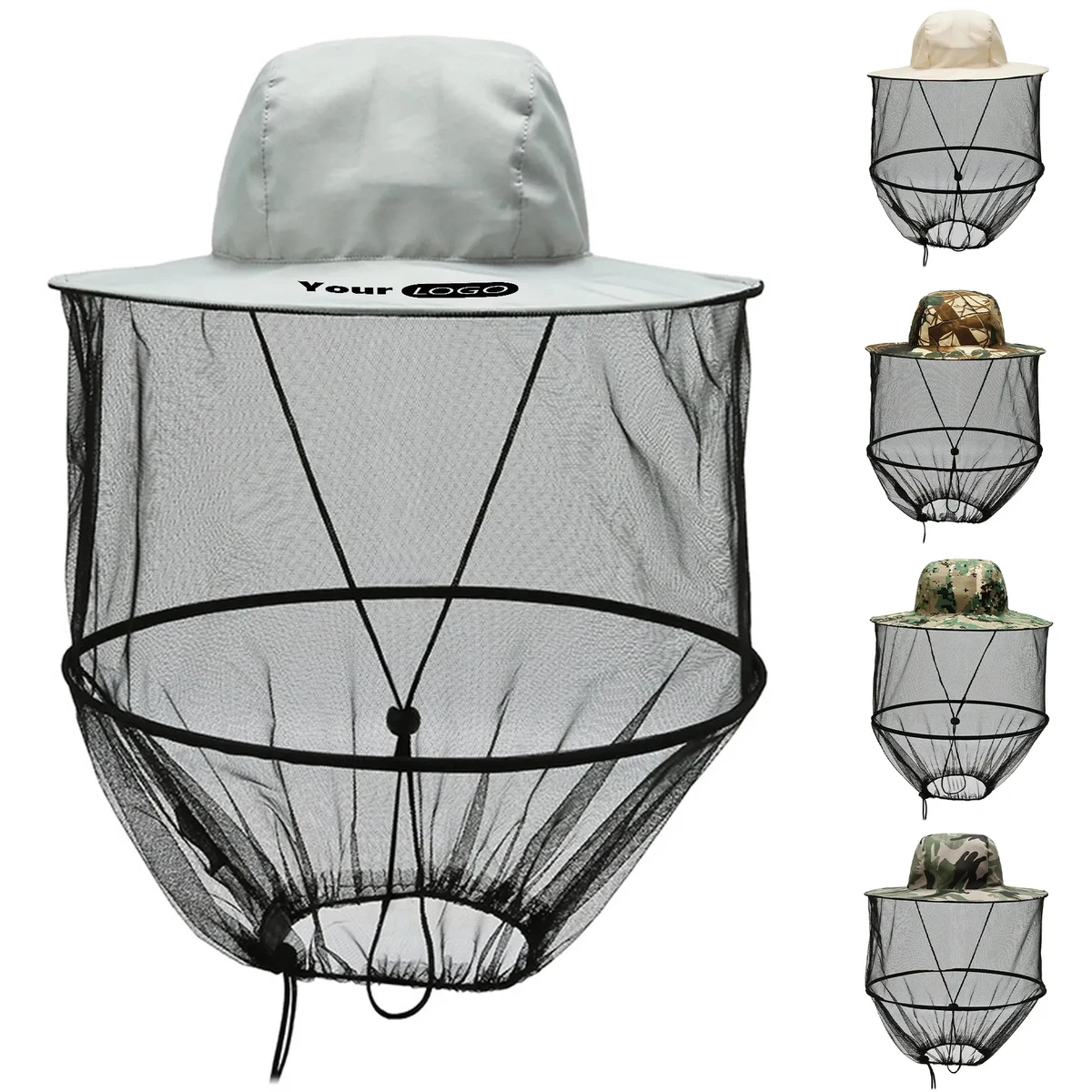 Polyester Portable Sunshade And Sun Protection Fishing Hat 1
