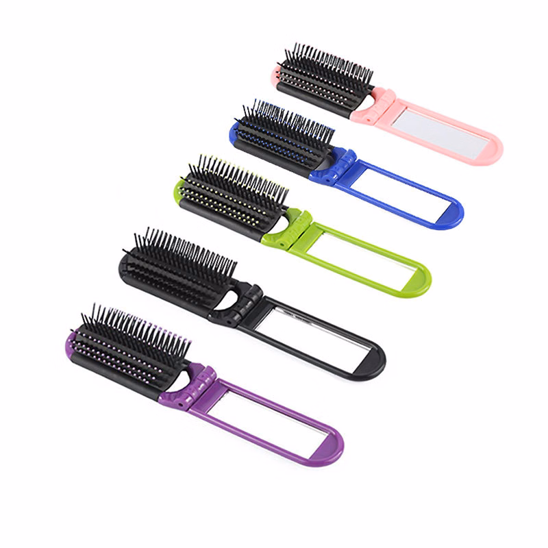 Multi-functional Folding Comb with Mirror