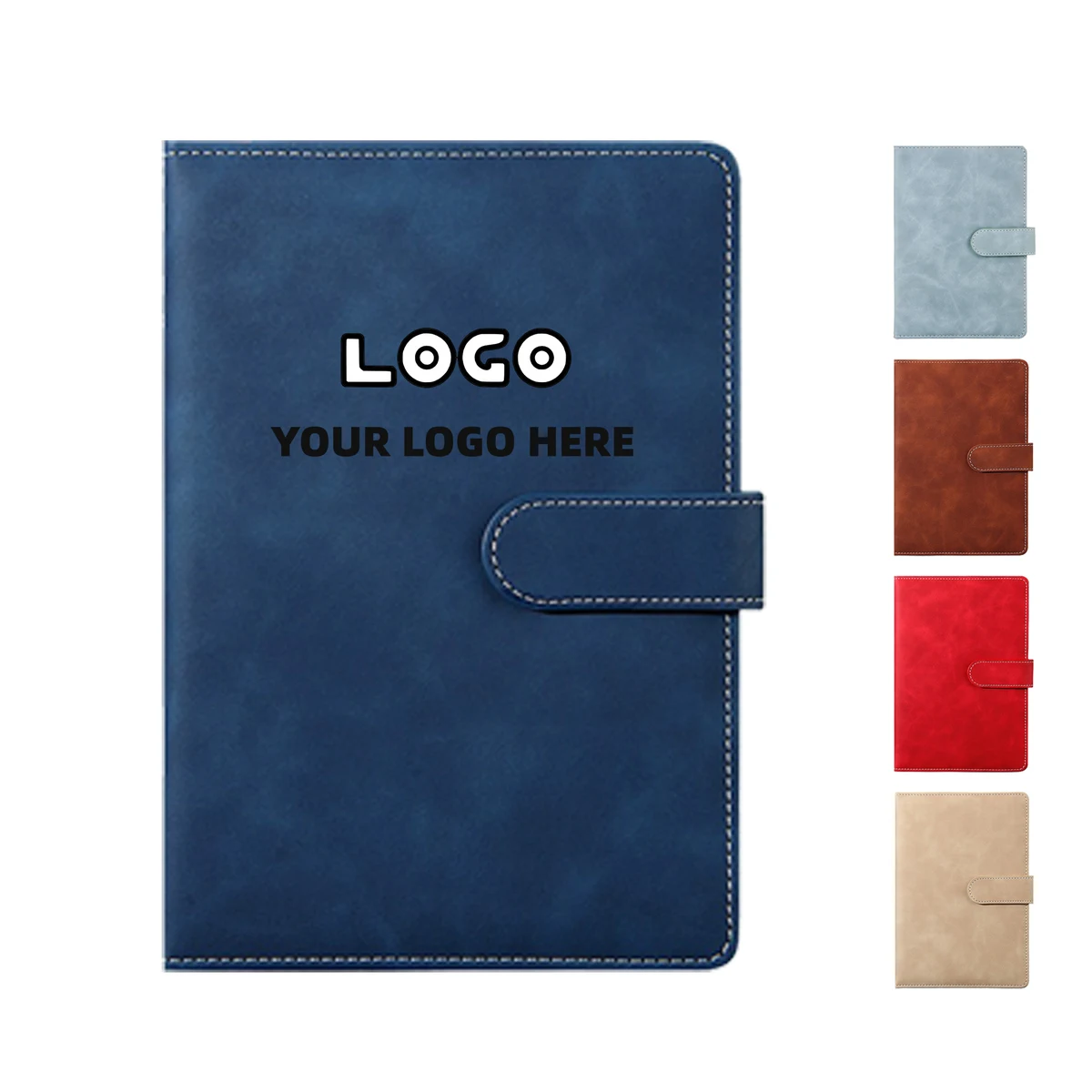 Sleek Branded PU Notebook 1