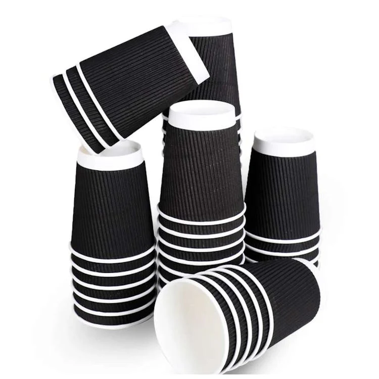 Three Leaf 9oz. Ripple Wall Cups 45 Pack 1