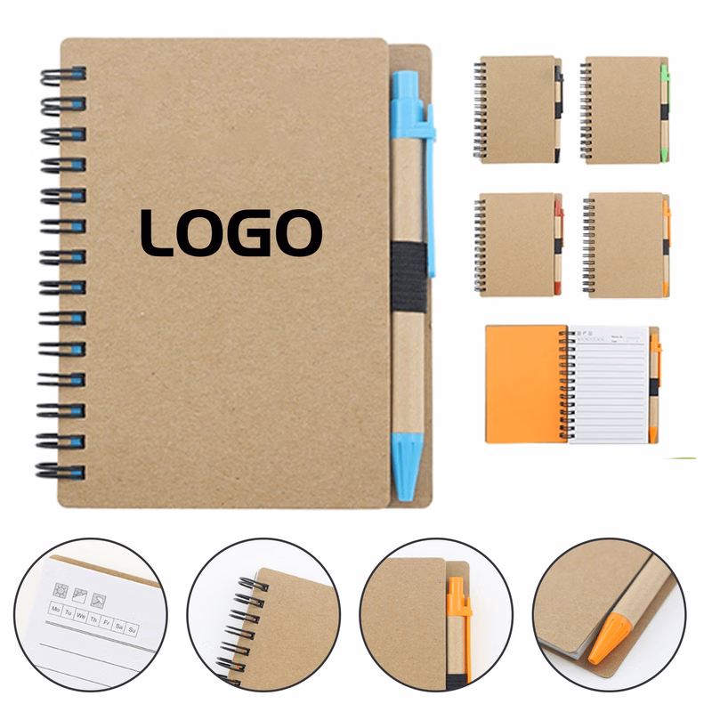 Promotional Spiral Training Event Notebook & Pen