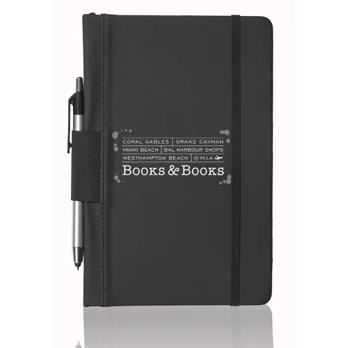 Executive Notebook with Pen - 6" W x 8.5" H 1