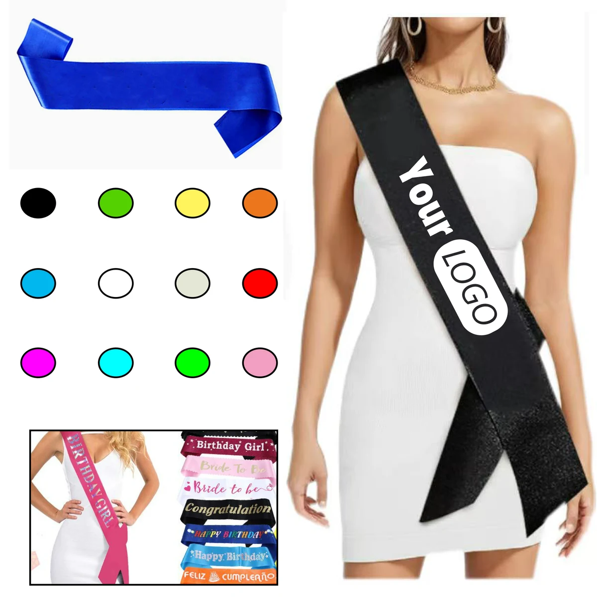 Custom Event Sash for Pageants and Awards 1