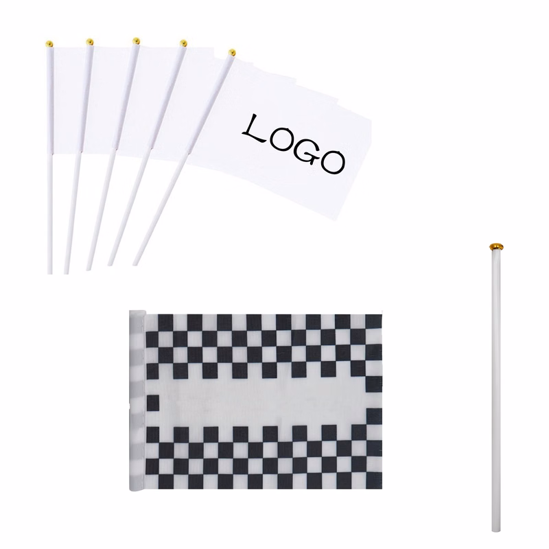 Promotional Activity Custom-Made Hand-Held Flag