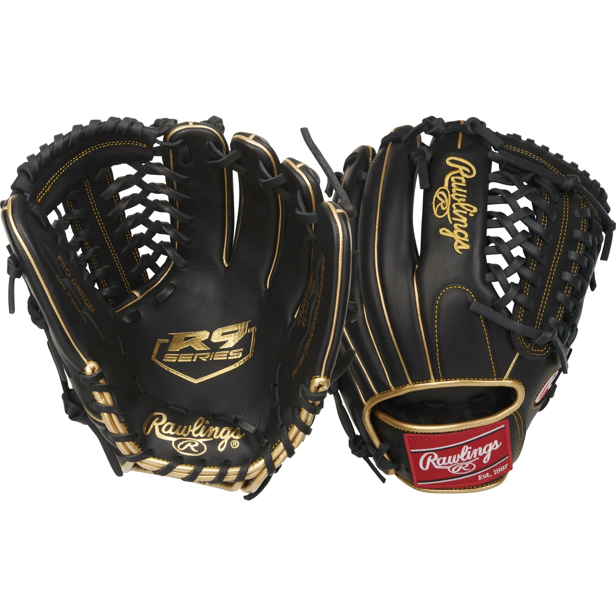 Rawlings R9 11.75 in Baseball Glove, Pitcher 1