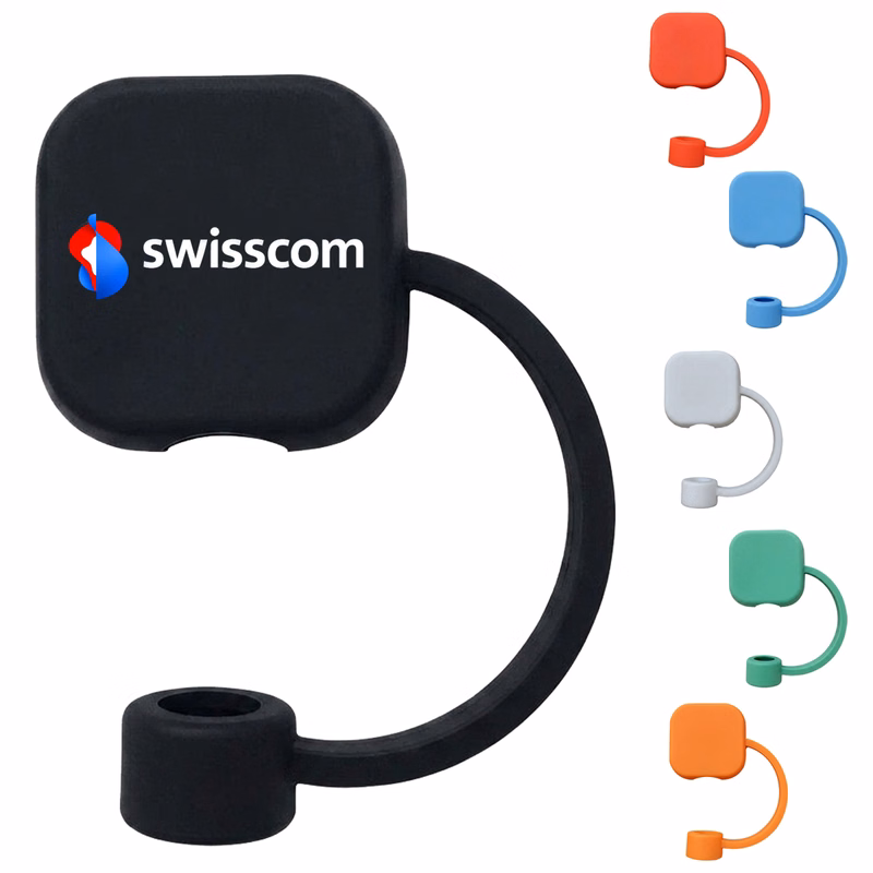 Square Silicone Straw Cover Cap
