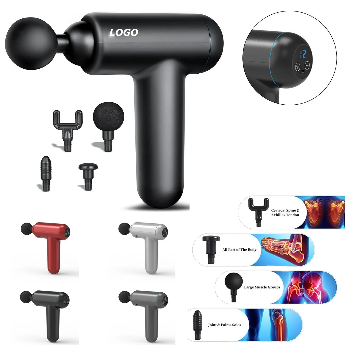 Mini Massage Facial Gun 1