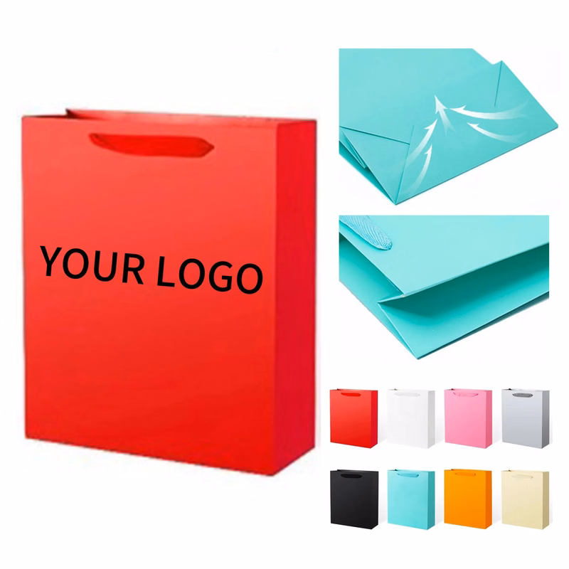 5.9 Inch Eco Paper Bag with String Handle Lightweight
