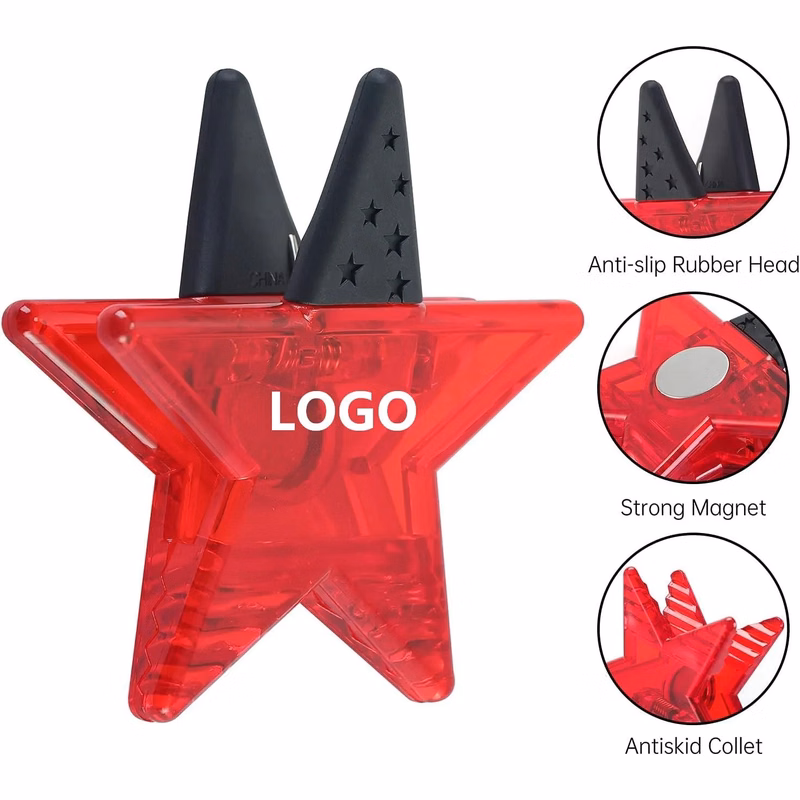 Star Magnetic Fridge Clips