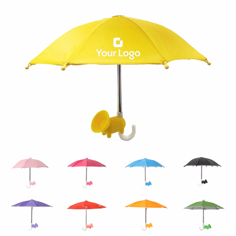 Car Mini Phone Sun Shade Umbrella Holder Clip