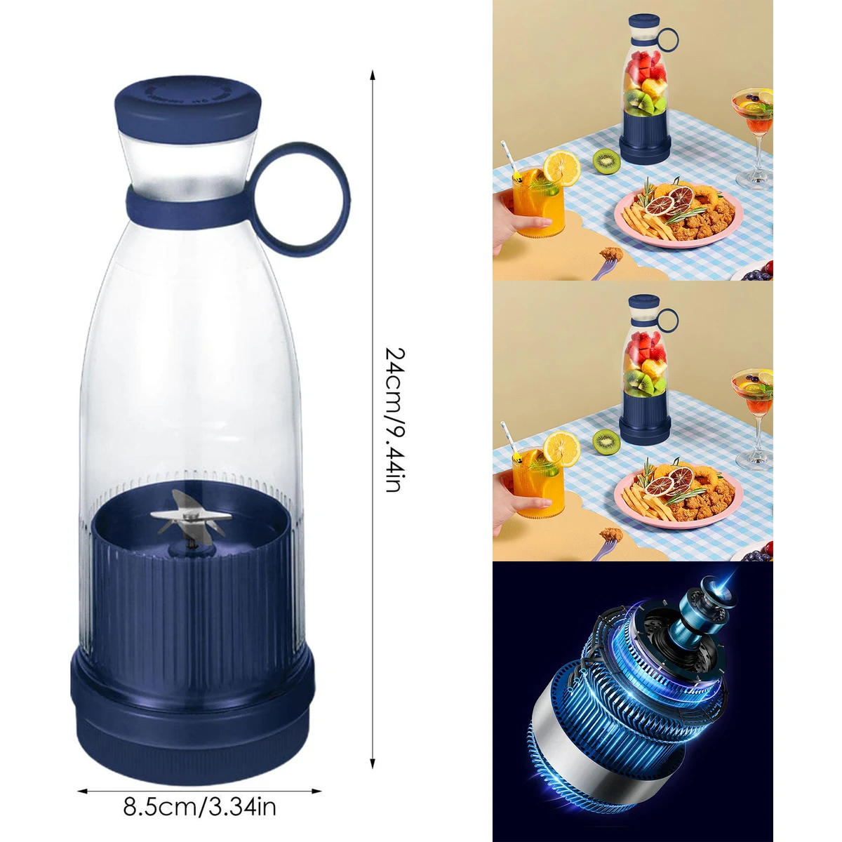 Mini Portable Juicer Blender 1