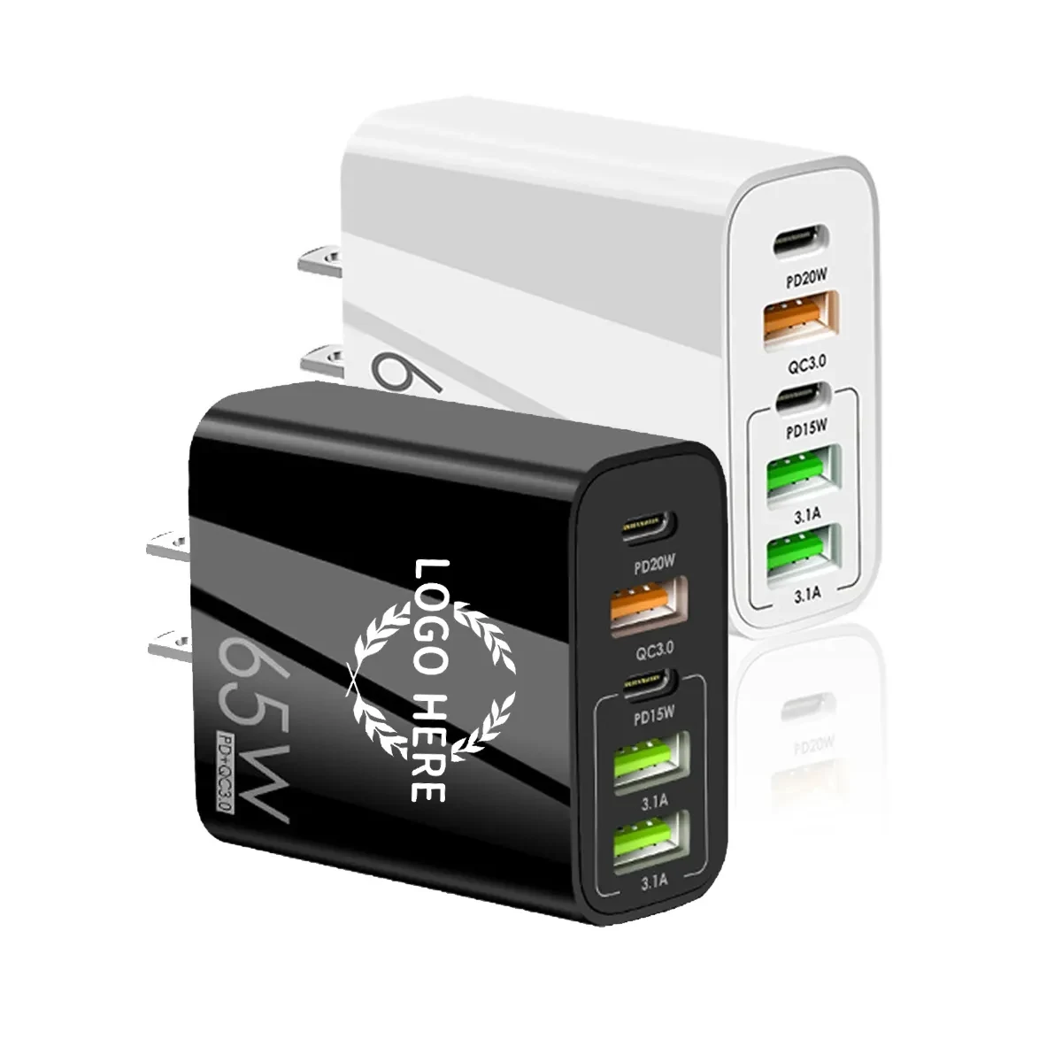 3-Port+Type C 48W Wall Charger 1