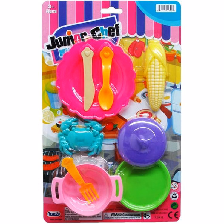 Kitchen Play Set 7-9 Piece