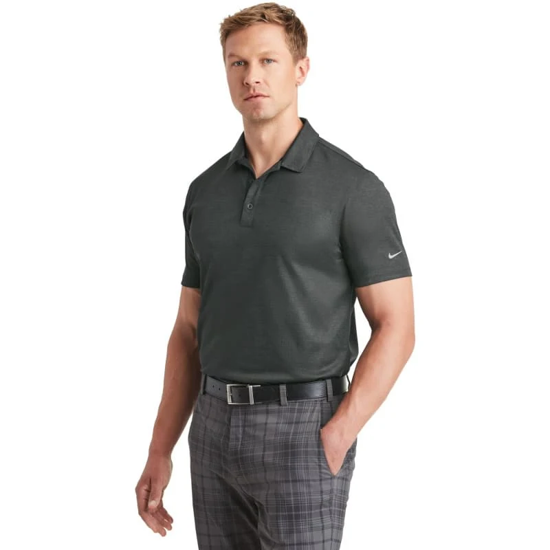 Nike Dri-FIT Crosshatch Polo. 1