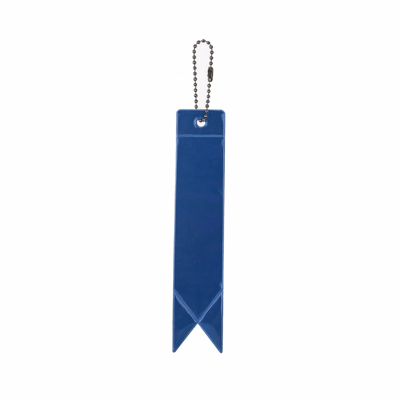 Reflective Safety Keychain Tag 5.9" Length X 1.2" Width