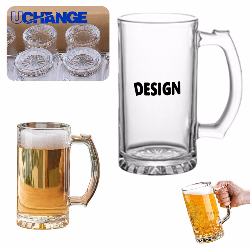 Beer Drinking Mug Stein Container (16oz)
