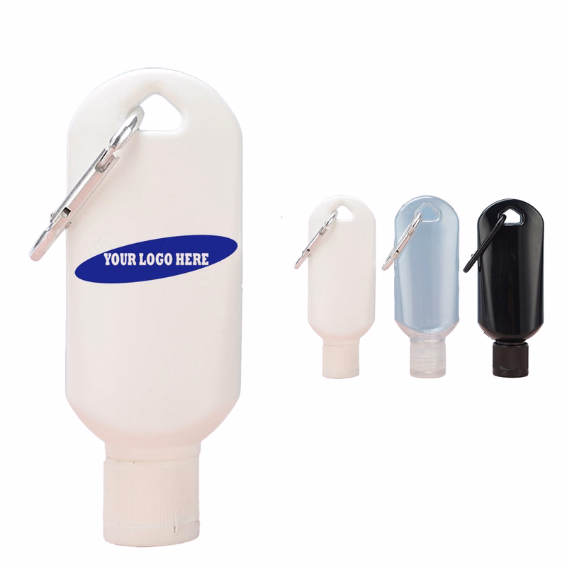 Carabiner Hand Gel Bottle