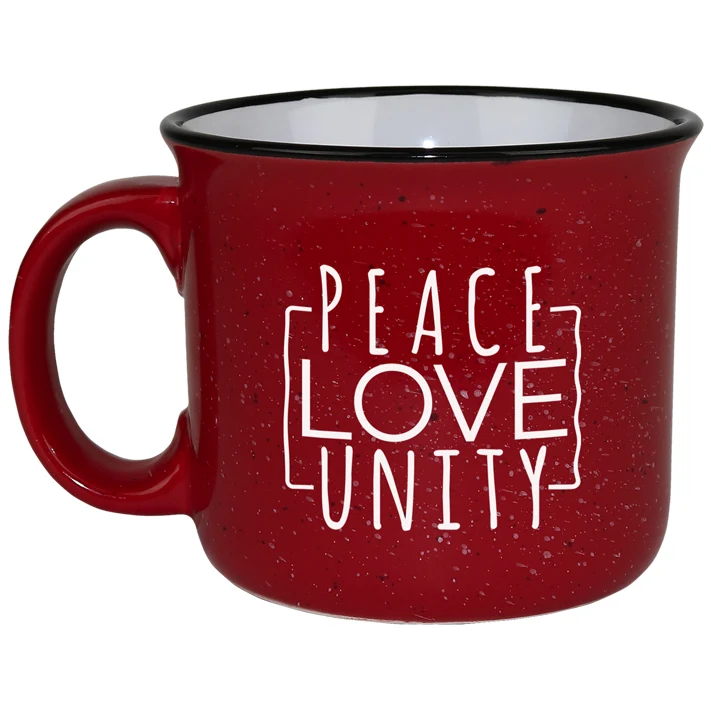 15 Oz. Speckled Campfire Ceramic Mug 1