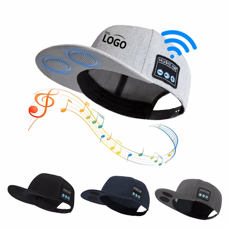 Bluetooth Music Cap with Built-In Speakers