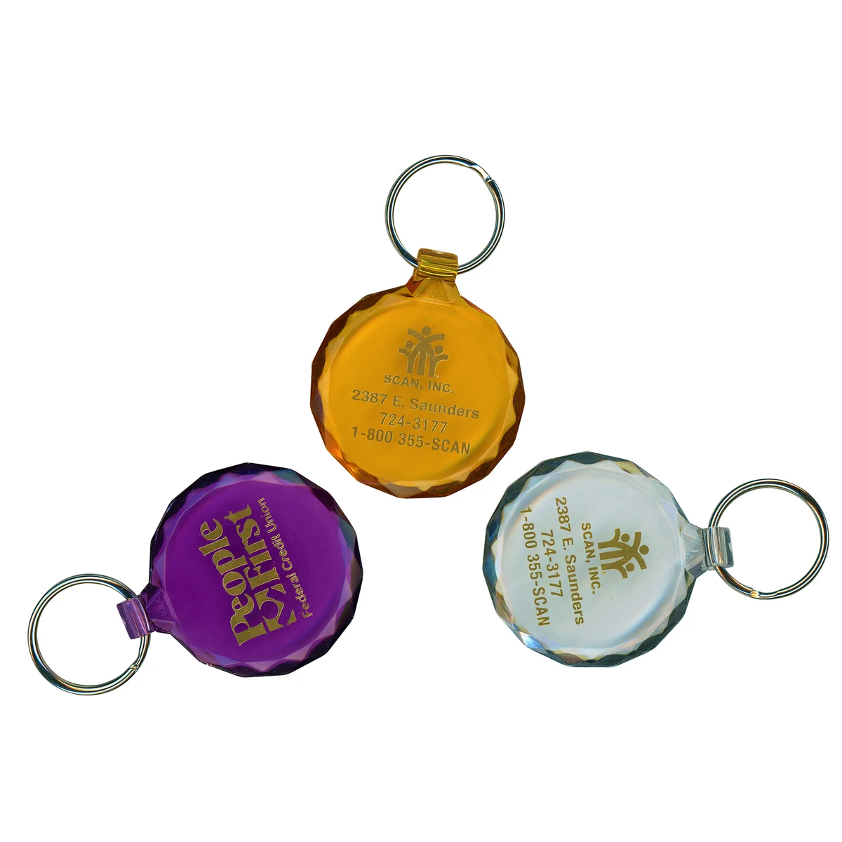 Diamond Cut Key Tag 1