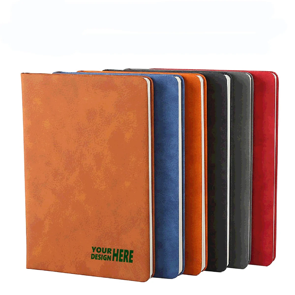 A5 Soft Leather Office School Notebook 1