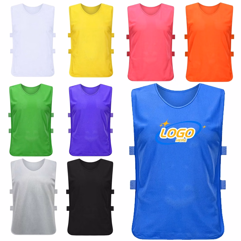 Adjustable Mesh Soccer Jersey